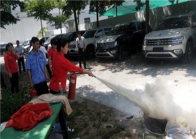 科發(fā)工業(yè)園組織消防安全知識培訓，擰緊員工思想“安全螺絲”